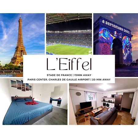 德朗西L'Eiffel - Self Checking, 20Min From Paris公寓 外观 照片